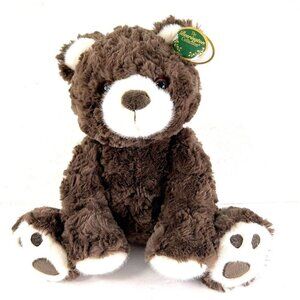 BEARINGTON Teddy Bear Clancy Stuffed Animal Toy Super Soft Fur 10.5 In S…